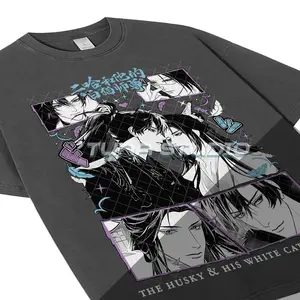 Chu Wanning Mo Ran Husky and His White Cat Shizun Donghua Manhua Chinese Comic Novels T-shirt Sweatshirt Hoodie Gift For Fan Fabric Top