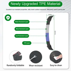 Protector Compatible with 2009-2026 Hood Deflector Shield Replacement for Accessories