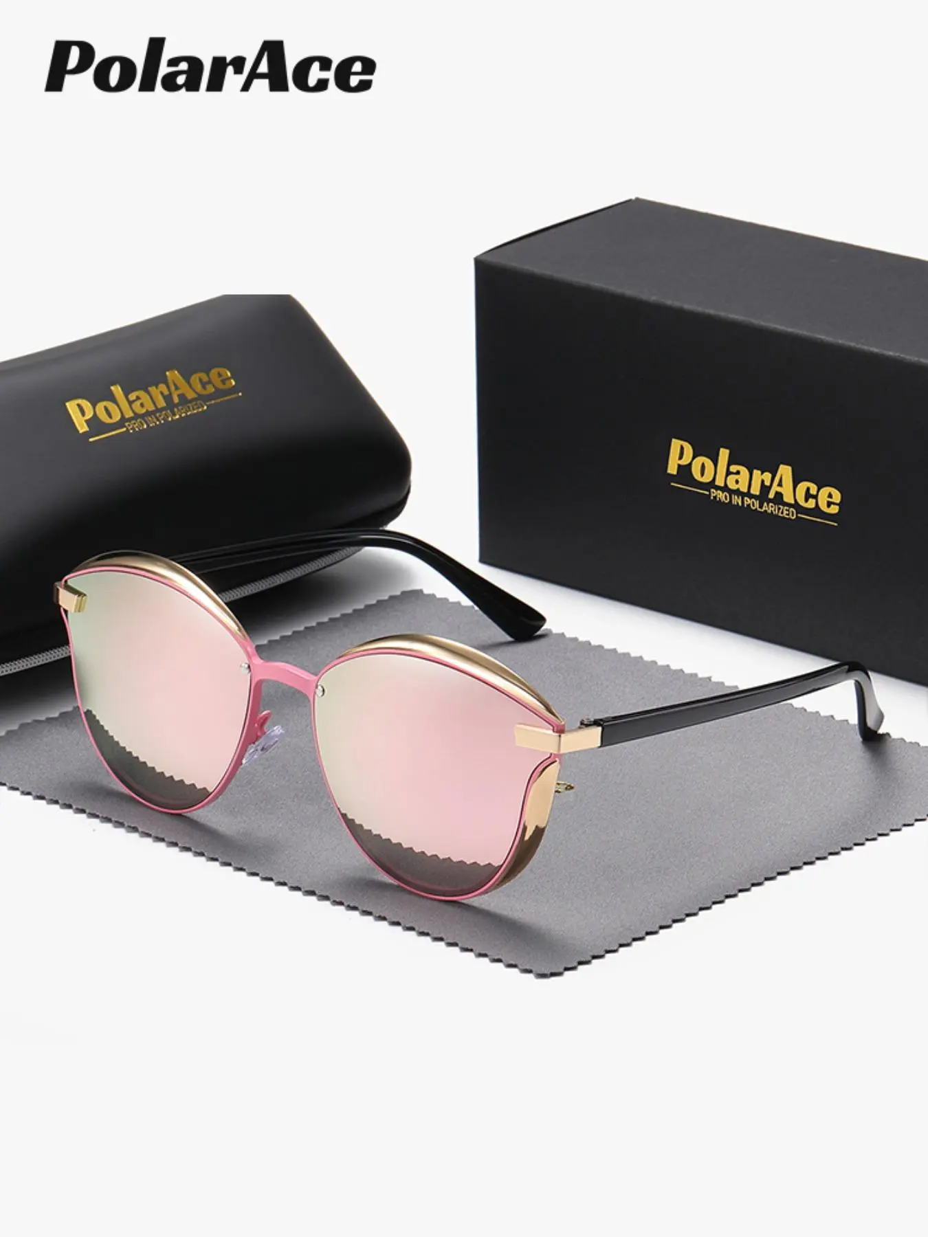 Unisex Vintage Frame (1 Pair), High Quality Lightweight Durable Classic Oval Fashionable Sunglasses, Trendy Polarized Fashion Accessories for Outdoor Activities for Everyday Use