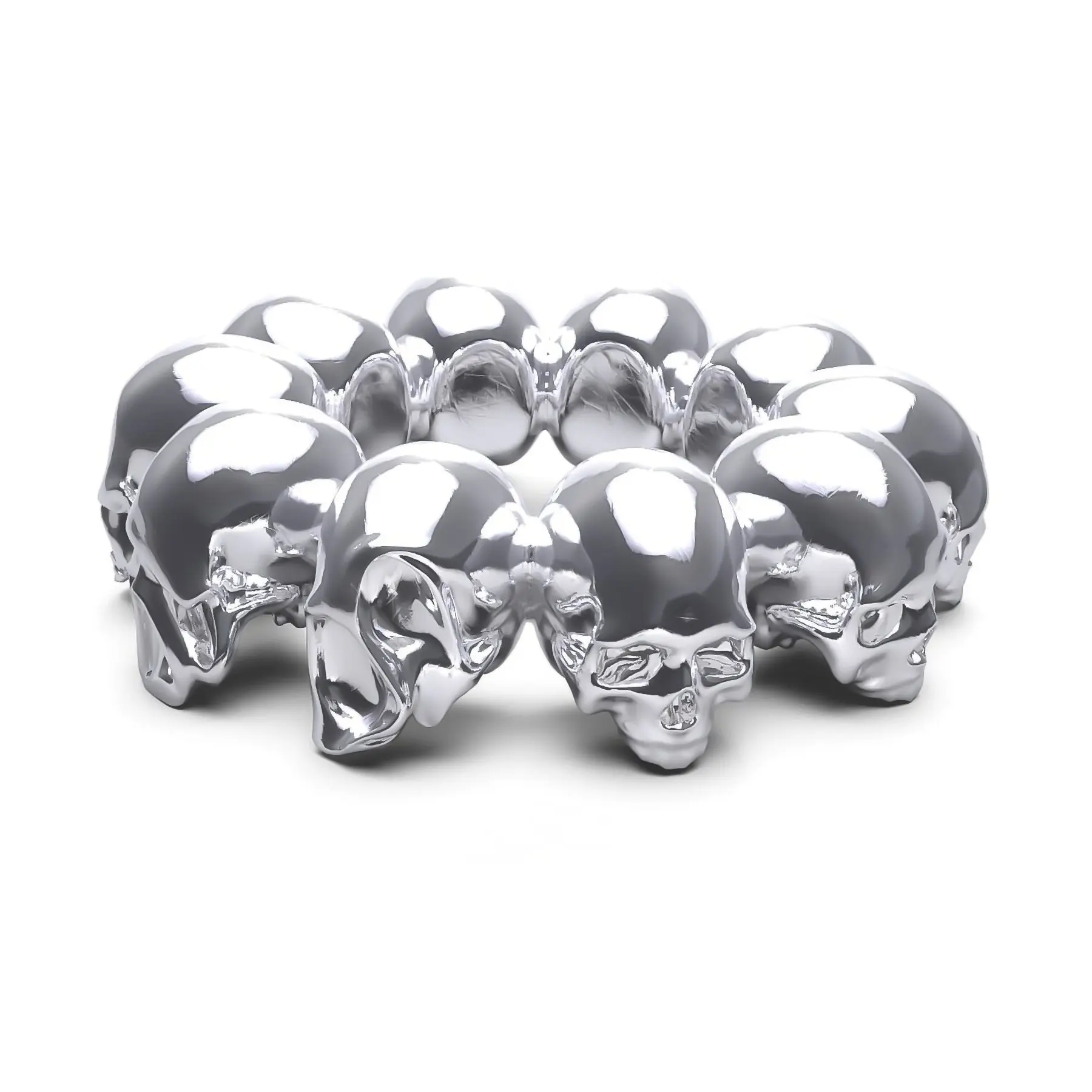 10 Stages of Addiction Ring - Unique Skull Design - Detailed Imagery - Valentine's Day 2022 Collection Jewelry