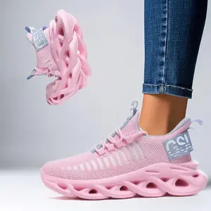 Women’s Walking Shoes – Breathable Mesh, Non-Slip, for Gym/Sports/Casual Wear, Fashion Sneakers