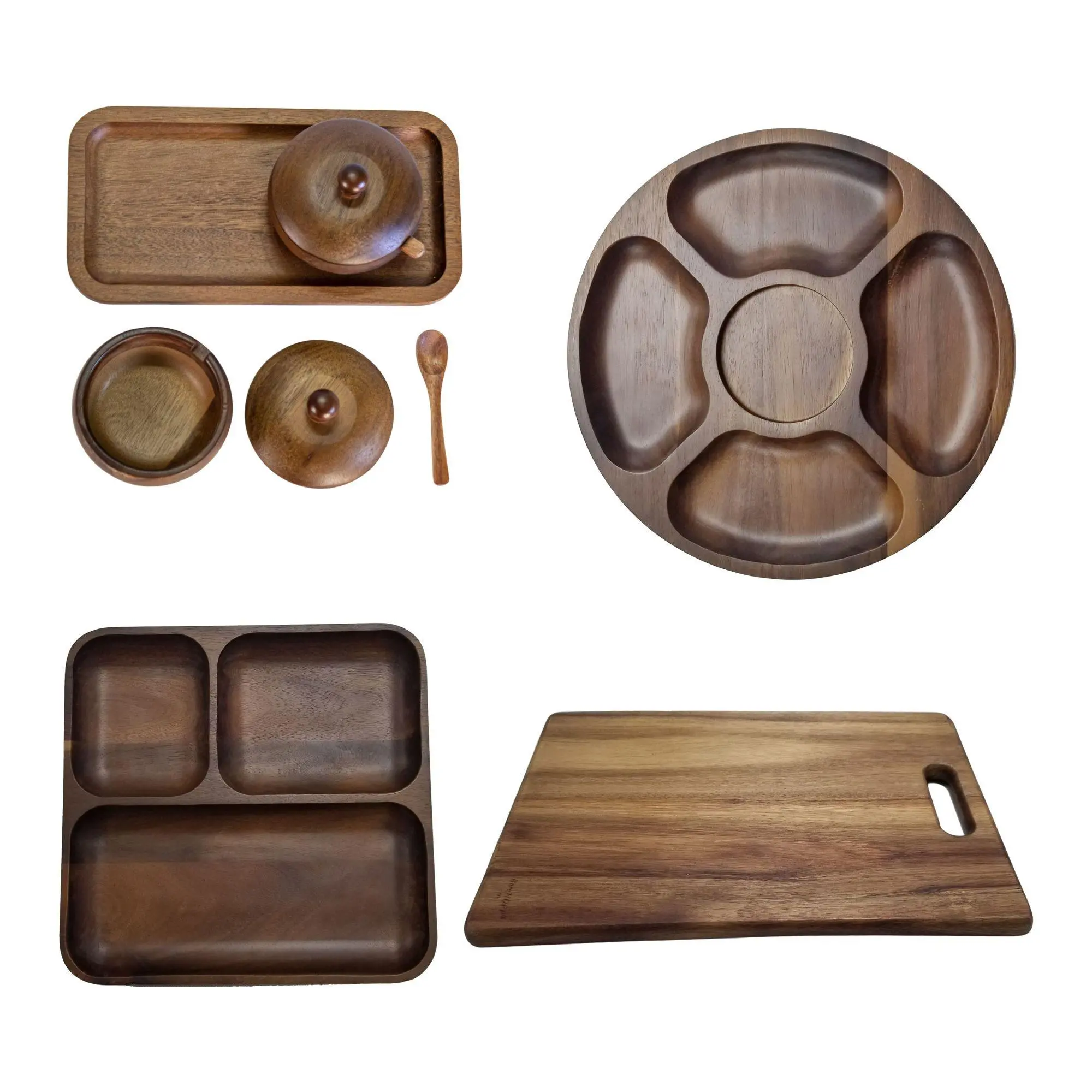 BergHOFF Acacia Wood 6Pc Serving Set