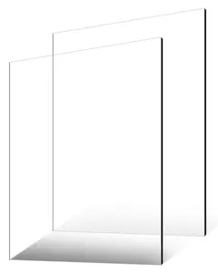 【Summervibes】VEVOR Plexiglass Acrylic Sheet,  , 2-Pack Plastic Sheets, 24 x 36 Inch 1/4 Inch Thick Clear Plastic Cast Transparent Glass for Crafting Projects, Replacement Picture Frame Glass, DIY Display, Easy to Cut