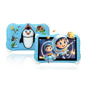 Android Tablet, 1 Count 7 Inch Parental Control Tablet, Portable Tablet with Protective Case, Learning Tablet, Best Christmas Gift