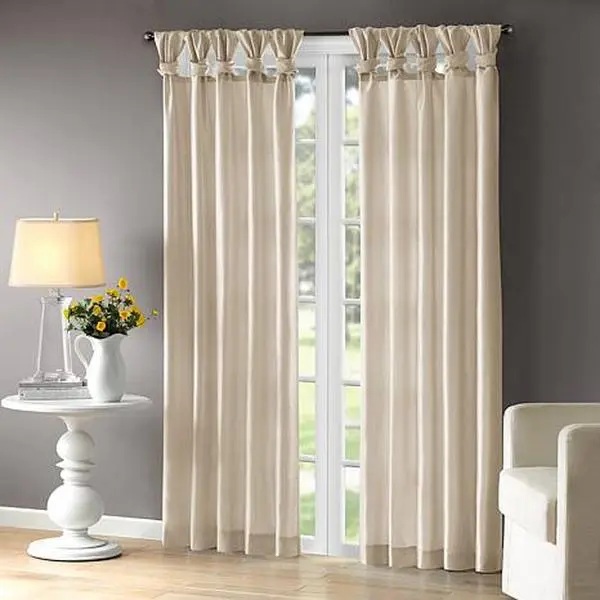 Madison Park Window Curtain 84" Panel Champagne Madison Park Window Curtain 84" Panel Champagne