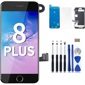Quality LCD Display Touch Screen Assembly for iPhone 5、6、7、8S Plus - Brand New 100% Tempered Tools Screen Protector