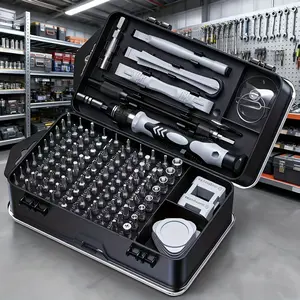 1 Set 115-In-1 Precision Screwdriver Kit with Magnetic Electronic Repair Tool Box, Multifunctional Screwdriver, Suitable for Computer, iPhone, PC, Phone, Laptop, Switch, Ps4, Magnetic Multipurpose Screwdriver