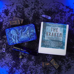 Mythic Soap & Scent Set – Hand-Painted Soap with Roll-On Fragrance