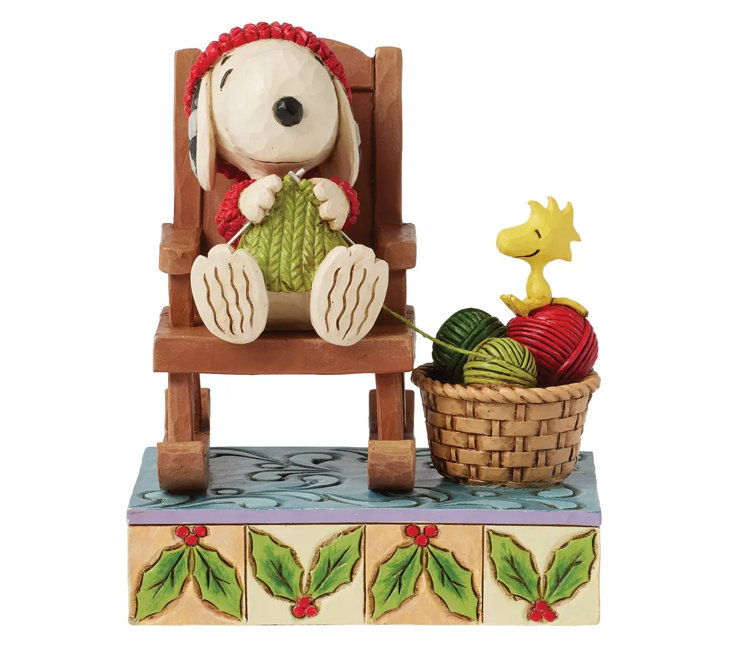 Peanuts by Jim Shore Snoopy in Rocking Chair Figurine