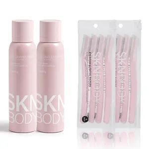 Hair Identifier Spray with Dermaplaner Set - 2 Pack