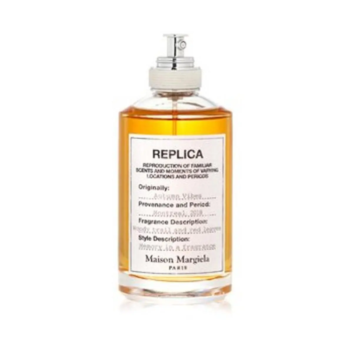 Maison Margiela Replica Autumn Vibes Eau De Toilette, Long-Lasting High Quality Unisex Fragrance Spray, 3.4 oz (3 to 3.9 fl oz), High Quality Fragrance, Premium Scents, Refined Scents, Scented Cologne, Warm Sensual Scent