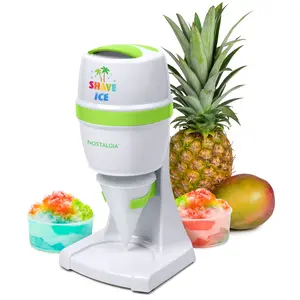 Electric Electric Shave Ice & Snow Cone Maker with Stainless Steel Blades