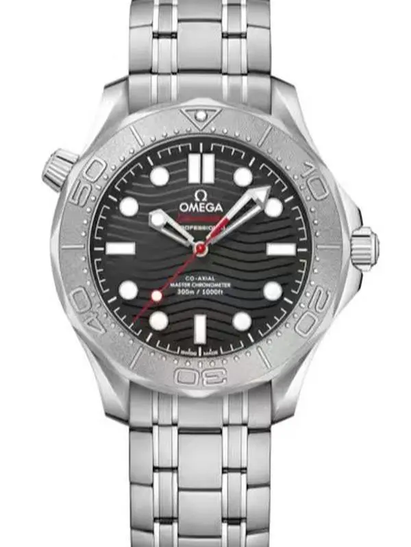 Omega Seamaster 300 Series Nekton Collaboration, Black and Gray Dial, Titanium Bezel, 42mm Case Diameter