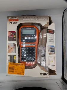 Brother PT-E105 P-Touch Edge Handheld Industrial Label Maker