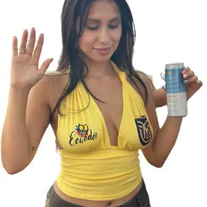 Delia halter top - yellow Delia halter top - yellow