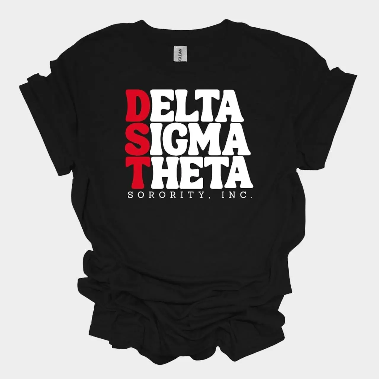 Delta Sigma Theta Sorority Inc. Unisex Softstyle T-Shirt, 1913 Graphic Tee, Greek Life Apparel, Sorority Pride Shirt, Casual Everyday Outfit, Soft Cotton Comfort, Gift for Sorority Sisters