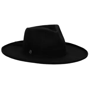 Biltmore Ladies Rebel Heart Black Wool Felt Hat BF138-BLK