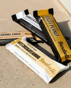 Barebells Protein Bar – 20g Protein, No Added Sugar, Silky Chocolate Coating, Snack, Healthy Snacks
