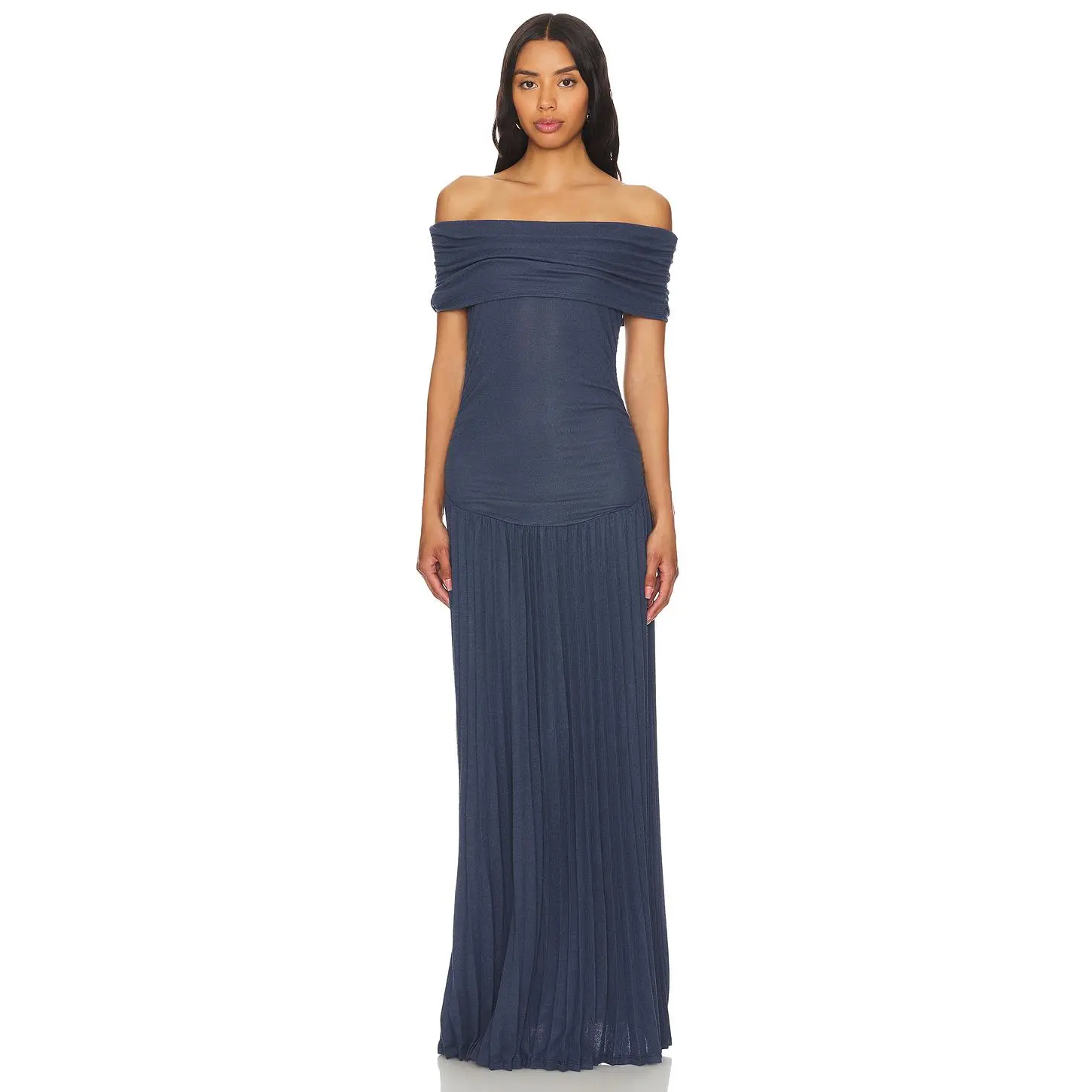 LIONESS Field Of Dreams Dress in Navy