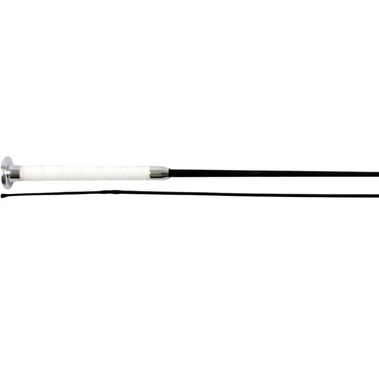 Dressage Whip White Handle 36"