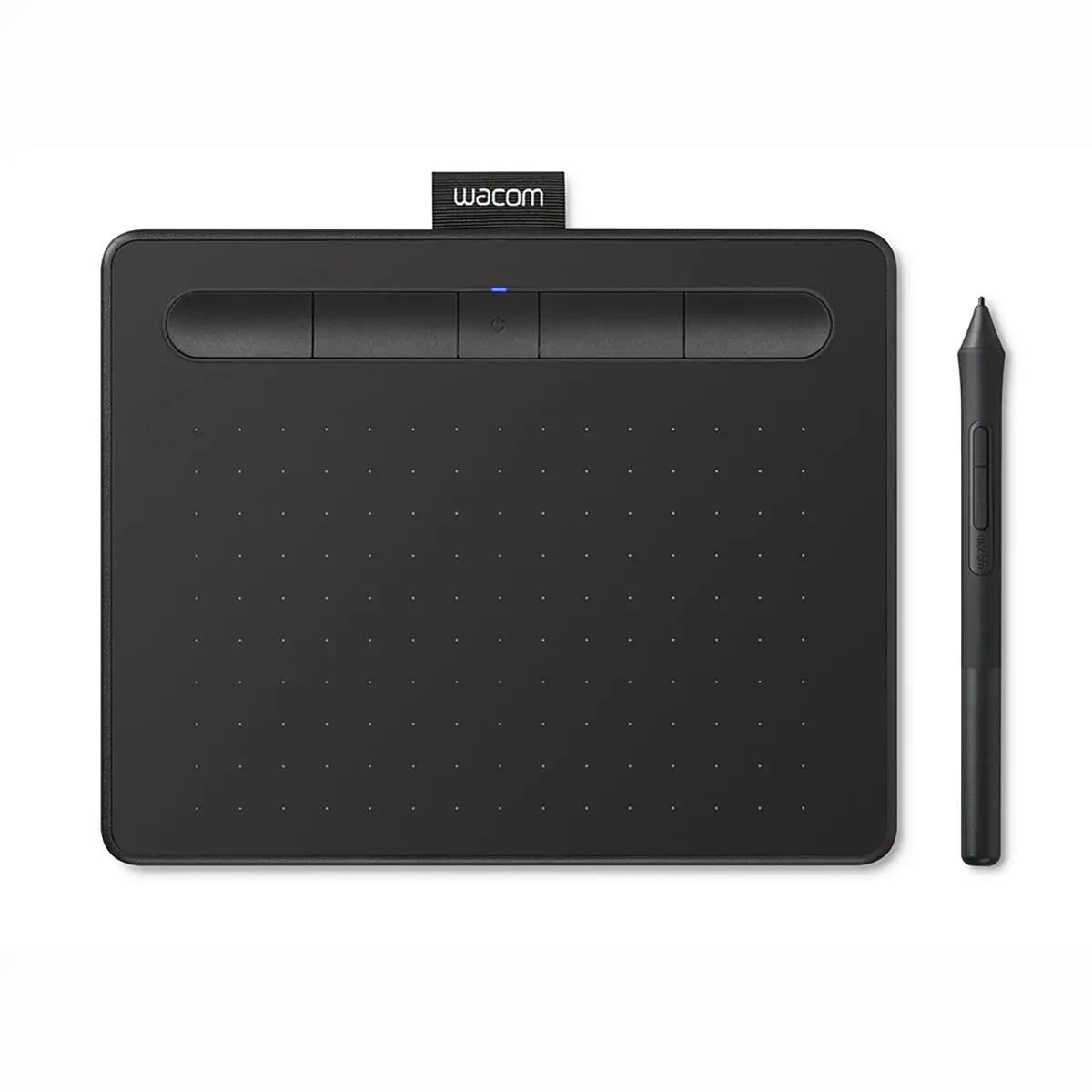 Wacom Intuos Wireless Graphics Drawing Tablet for Mac, PC, Chromebook & Android (small) with Software Included - Black (CTL4100WLK0)