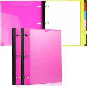 All-in-one Telescoping 3-Ring Binder with Dividers