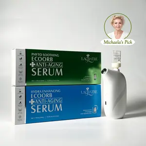 LACHATRE BEAUTY: Soothing Star Bundle EcoOrb Anti-Aging Serum Vegan Single-Use Essence Hydra Enhancing With Acid Sunburn Repair Revitalize For Tight Silky Skin Centella Hydrating Moisturizer Hyaluronic Moisture Ampoules - Hydrate, Repairing, Rejuvenating