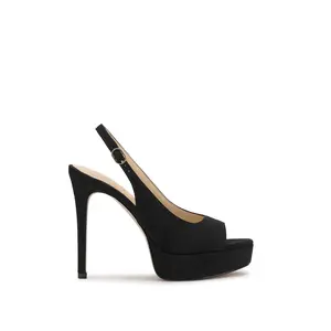 Sibilla High Heel in Black Suede - Stylish Footwear with Elegant Design and Comfortable Fit
