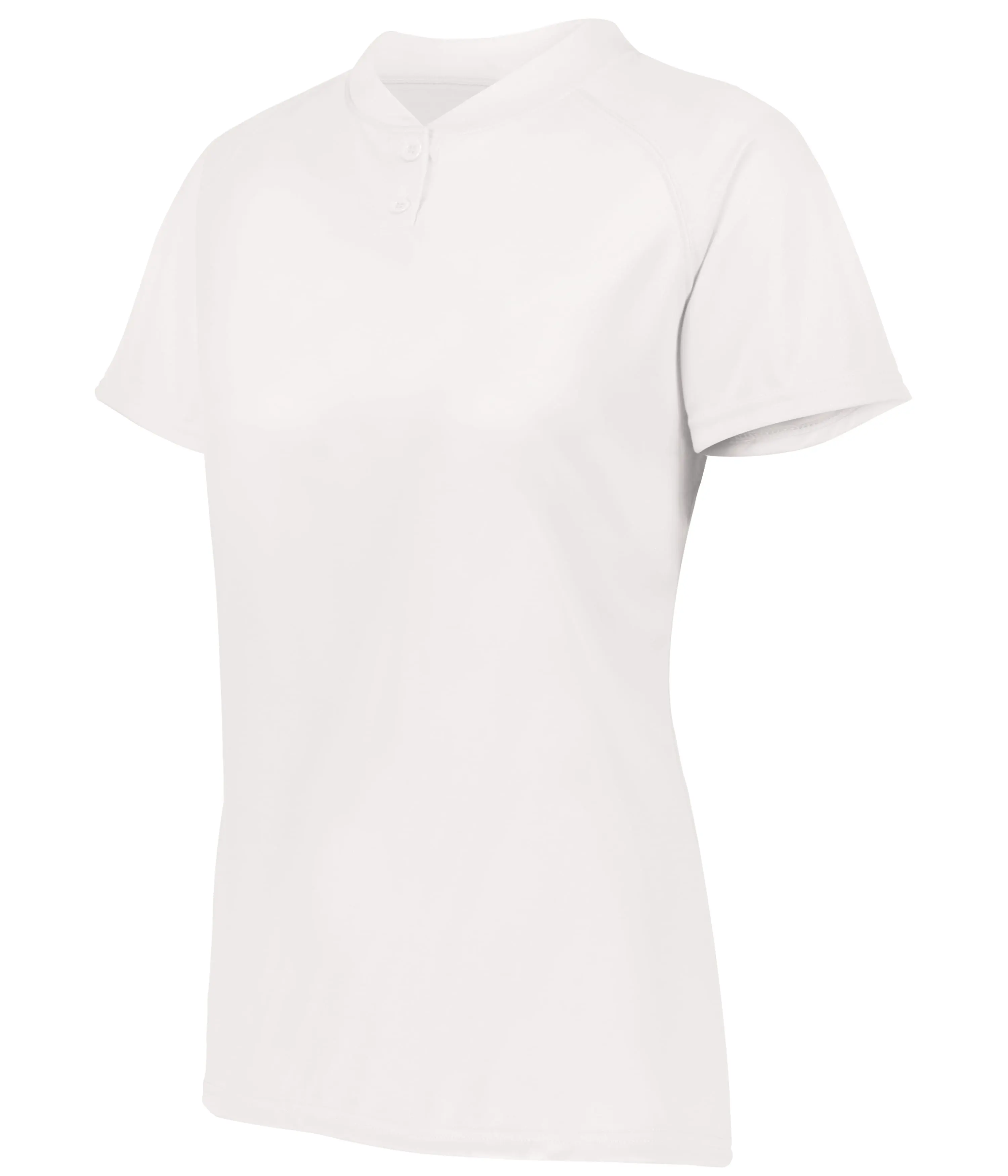 Ladies Attain Wicking Two-Button Softball Jersey