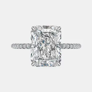 【#366】New Year Promo 4CT Cubic Zirconia Everyday Ring  - Classic, Fashionable, and Elegant Everyday Ring for Women, Christmas gift