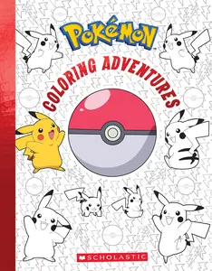 Pokémon Coloring Adventures -- Scholastic - Paperback