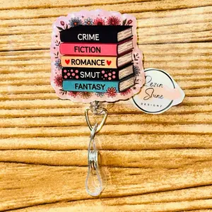 Books Badge Reel