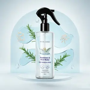 Rosemary Rice Water Hair Spray, 200ML, Plant Extracts, Controls Hair Loss, Hair Growth Promotion, Strengthen Hair, Nourishes Hair Care, Smooth Spray, Hair Care Essential