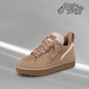 UGG Lowmel Sand (Kids) 1152410K-SAN Authentic Shoes Footwear Sneaker Trainer Comfortable Walking Fashion Trending Gift