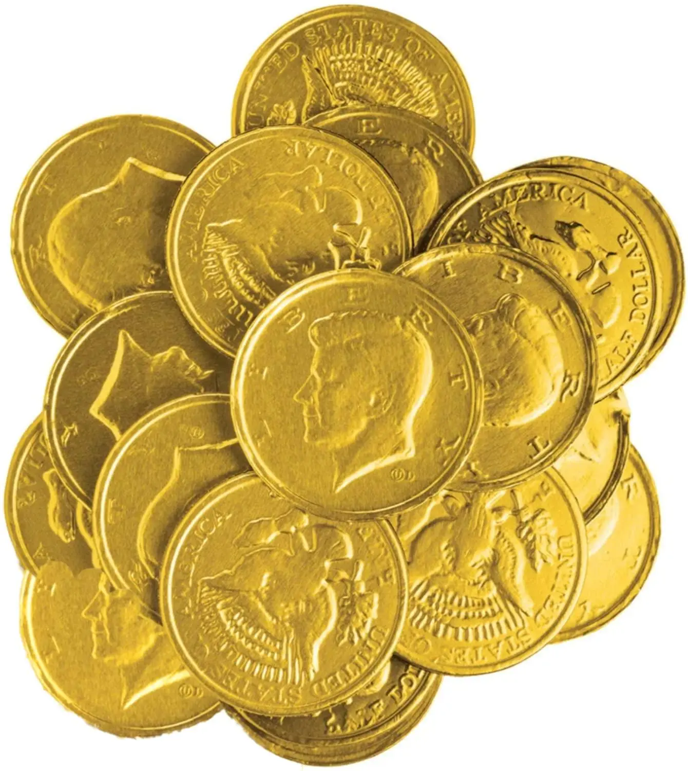 Palmer Milk Chocolate Gold Coin Half Dollars 2 lb