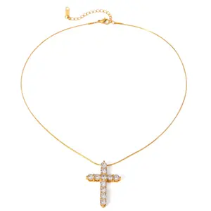 Chunky Cross Necklace
