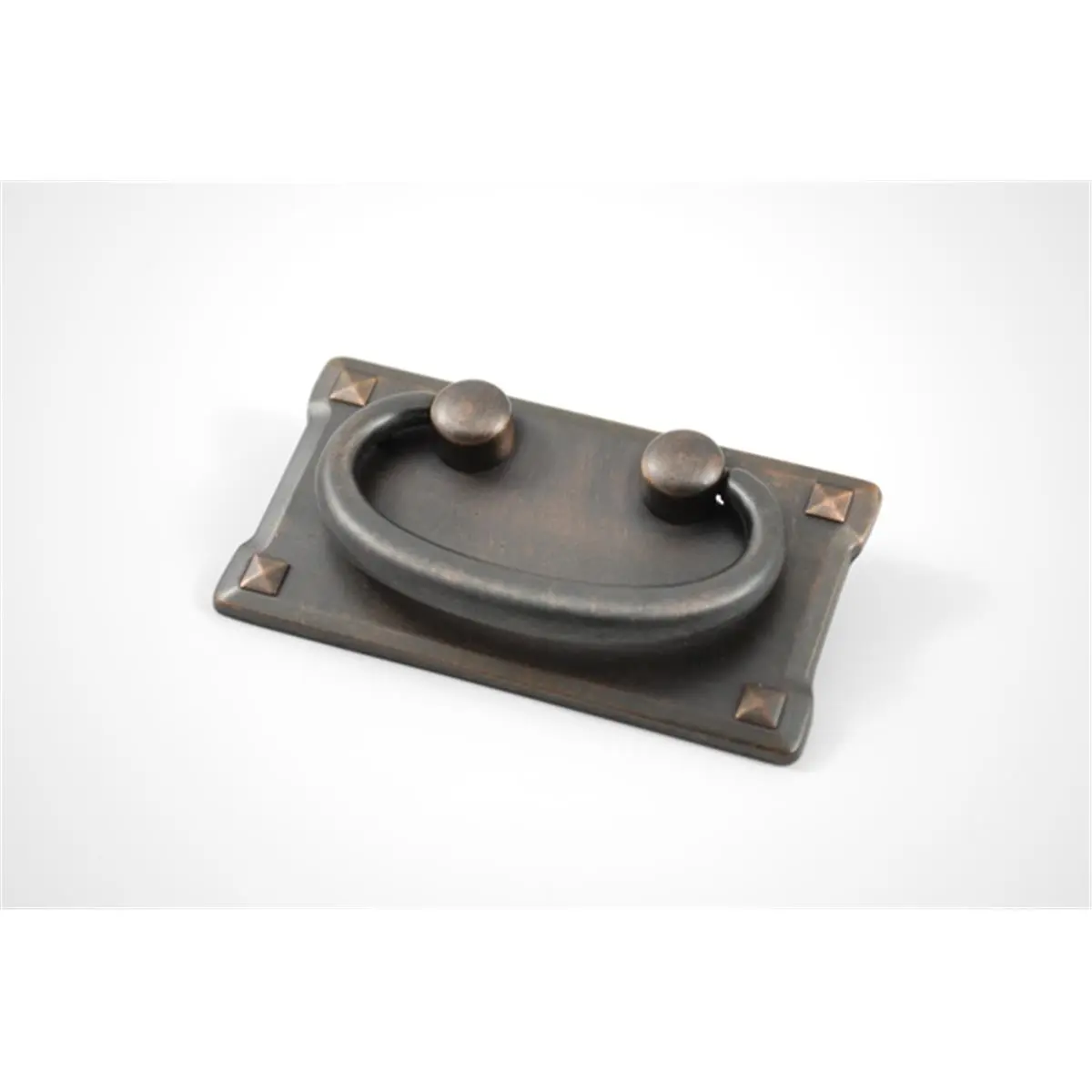 212 MAIN Venetian Bronze Zinc Cabinet Drop Pull - Residential 10225VB Drop Handle with Rustic Look