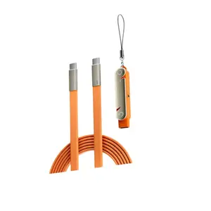 240w Phone Charging Stand, Gaming Mobile Holder Bendable Cable, Fully Adjustable Foldable Desktop Phone Base, Ergonomic Design