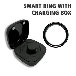 Smart Fitness Ring - Stainless Steel Novelty Ring for Men and Women with Wireless Function, Step Counting, and Sports Mode