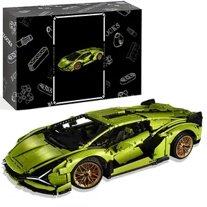 3696 Pieces Technic Sets for Adults - 1:8 scale Building car,  23.4 inches, Detailed Model Car Kit for Men & Women, Ages 18+ Years - Display in Room as Decor