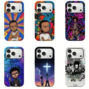 Boondocks Riley's Cartoon-Theme Durable Protective Phone Cases for iPhone