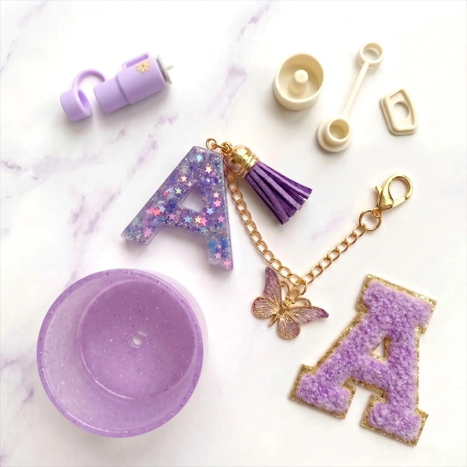 Hot Cup Accessories Set, Elegant Gift Box Packaging, Party Gift Packs, Perfect for Birthday, Christmas, Holiday, Valentine's Day, New Year Gifts (without Cup)