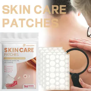144 Skin Tag and Wart Cover Patches, Fragrance-Free & Preservative-Free, Gentle for All Skin Types, Versatile Use, Improves Moles/corns/calluses