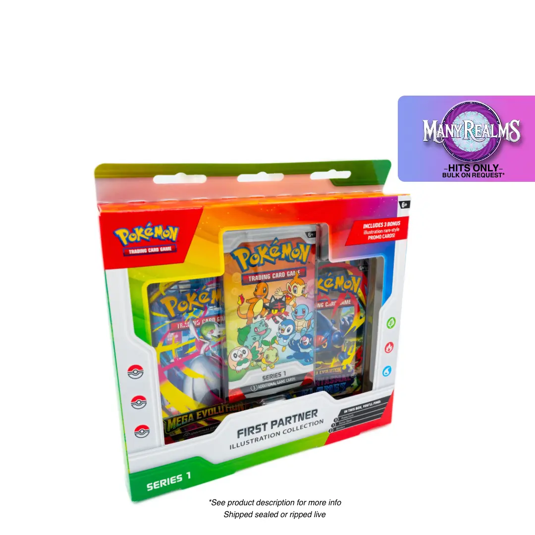First Partner Series 1 Collection Box - Pokemon