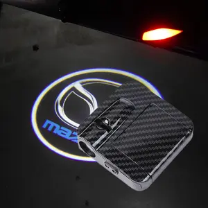 2Pcs Door sensor lights For Mazda 6 GH Atenza 2008 2009 2010 2011 2012 2013 Led Car Door Logo Shadow Projector Welcome Lamp Car Accessories