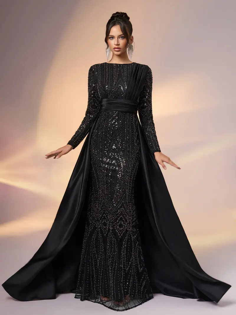 glam and glitter dress muslimah - TikTok Shop