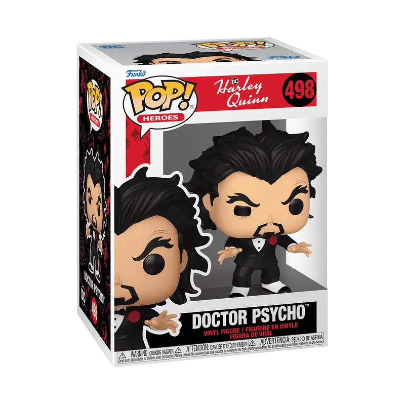 Funko Pop Vinyl Figure DC Harley Quinn Doctor Psycho 498