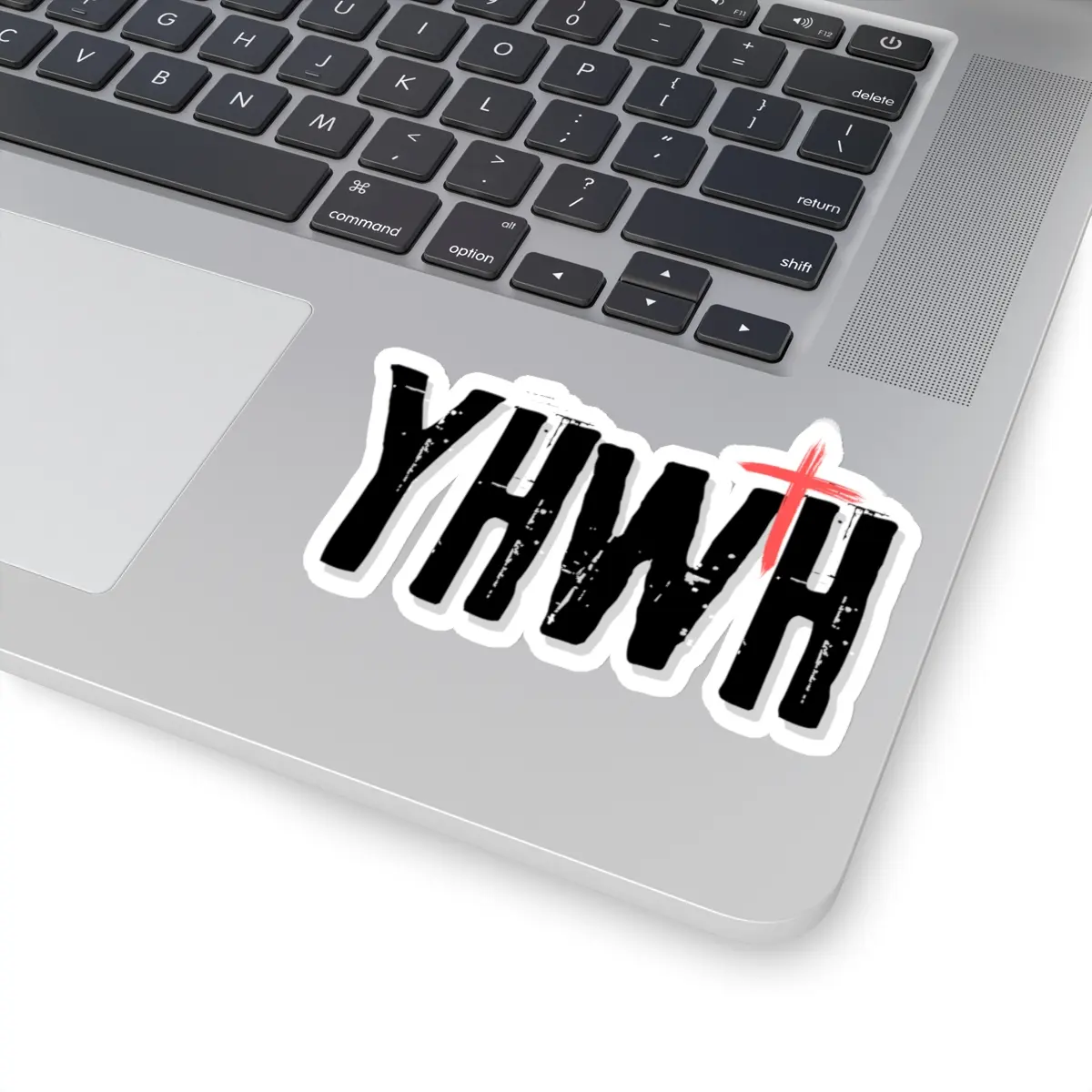 YHWH Cross - True Name of God - Kiss-Cut Stickers
