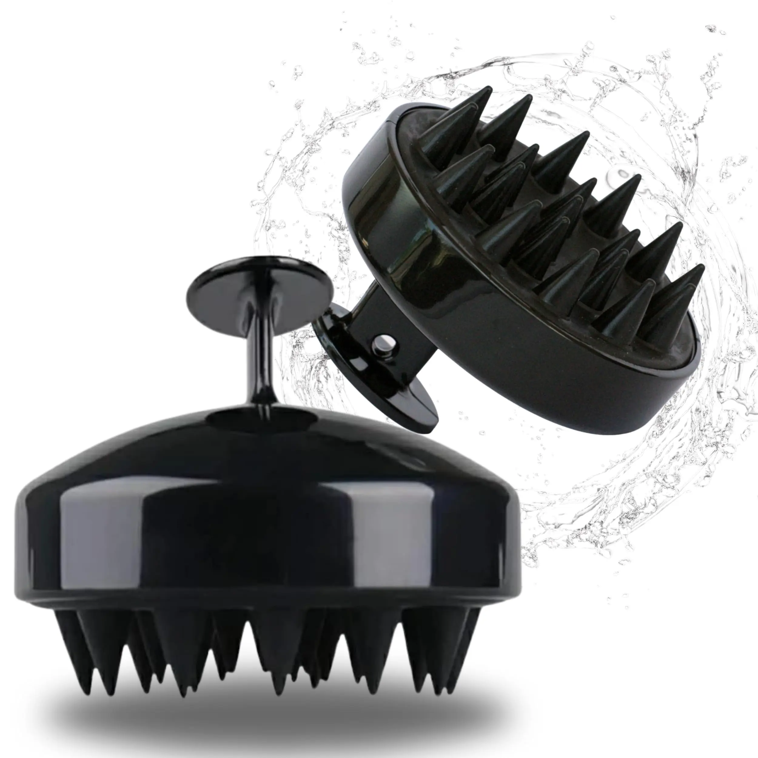 Silicone Scalp Scrubber and Massager, Anti-Dandruff Shower Brush for Hair Growth, Wet & Dry Use for Sensitive Scalp Care Routine, Bath Brush, Accessories, Scalp Massage, All Hair Types