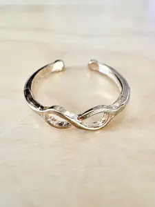 Infinite Horizon Gold-Plated Adjustable Infinity Ring